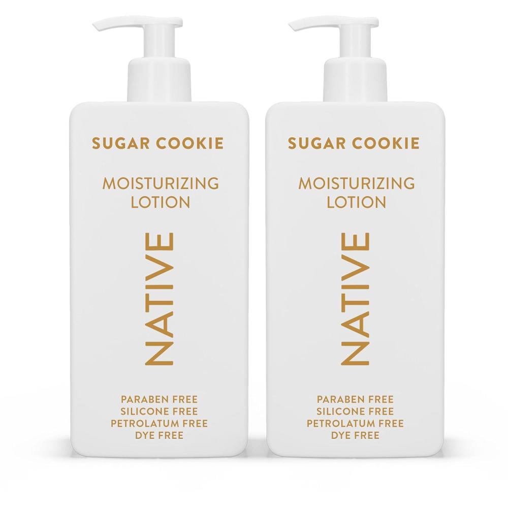 imageNative Body Lotion Contains Naturally Derived PlantBased Moisturizers for Women and Men  Restores Dry Skin Coconut amp Vanilla 165 fl ozSugar Cookie