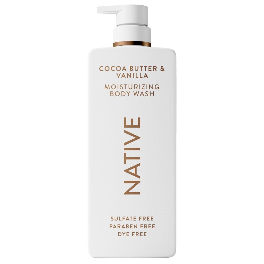 imageNative Cocoa Butter amp Vanilla Moisturizing Body Wash 22 fl oz