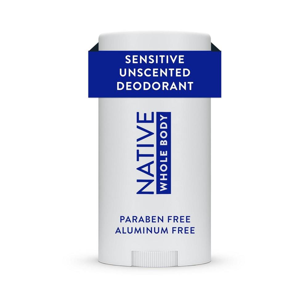 imageNative Sensitive Deodorant Contains Naturally Derived Ingredients 72 Hour Odor Control  Deodorant for Women amp Men Aluminum Free with Baking Soda Coconut Oil and Shea Butter Coconut amp VanillaUnscented