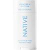 imageNative Deodorant  Natural Deodorant for Men Aluminum Free with Baking Soda Probiotics Coconut Oil and Shea Butter  Powder amp Cotton