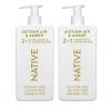 imageNative Shampoo and Conditioner Contain Naturally Derived Ingredients  All Hair Type Color amp Treated From Fine to Dry Damaged Sulfate amp Dye Free  Cucumber amp Mint 165 fl oz each 2 packAutumn Air  Amber