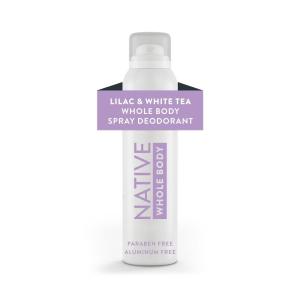 Native Aluminum-Free Deodorant & Body Spray Contains Naturally Derived Ingredients | for Women & Men| Citrus & Herbal Musk, 3.5 oz(Lilac & White Tea)