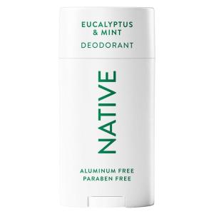 Native Deodorant | Natural Deodorant for Men, Aluminum Free with Baking Soda, Coconut Oil and Shea Butter | Eucalyptus & Mint