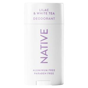 Native Deodorant Contains Naturally Derived Ingredients, 72 Hour Odor Control | Seasonal Scents for Women and Men, Aluminum Free with Baking Soda, Coconut Oil and Shea Butter | Lilac & White Tea