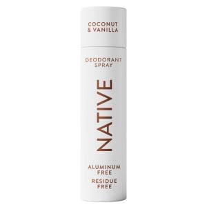 Native Deodorant & Body Spray Contains Naturally Derived Ingredients | Deodorant for Women and Men, All Day Odor Protection, Aluminum and Hydrocarbon Propellant Free | Cucumber & Mint(Coconut & Vanilla)