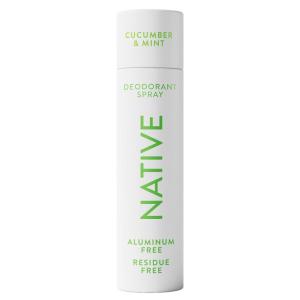 Native Deodorant & Body Spray Contains Naturally Derived Ingredients | Deodorant for Women and Men, All Day Odor Protection, Aluminum and Hydrocarbon Propellant Free | Cucumber & Mint(Cucumber & Mint)