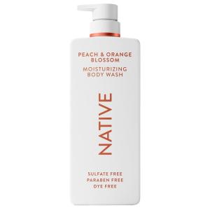 Native Peach & Orange Blossom Moisturizing Body Wash 22 fl oz