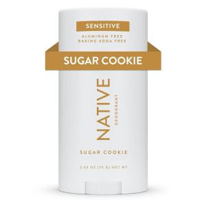 Native Sensitive Deodorant Contains Naturally Derived Ingredients, 72 Hour Odor Control | Deodorant for Women & Men, Aluminum Free with Baking Soda, Coconut Oil and Shea Butter, Coconut & Vanilla(Sugar Cookie)