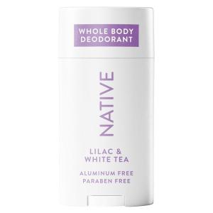Native Whole Body Deodorant Stick Contains Naturally Derived Ingredients, Deodorant for Men and Women | 72 Hour Odor Protection, Aluminum Free with Coconut Oil and Shea Butter | Lilac & Tea(Lilac & White Tea)