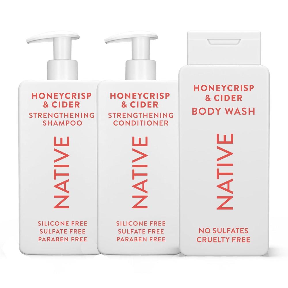 imageNative Body Wash amp Moisturizing Lotion  Pumpkin Spice Latte  Naturally Derived Ingredients ParabenFree DyeFree Personal amp Skin Care  Fall Seasonal Bundle 345 fl oz Total  2 PkHoneysuckle