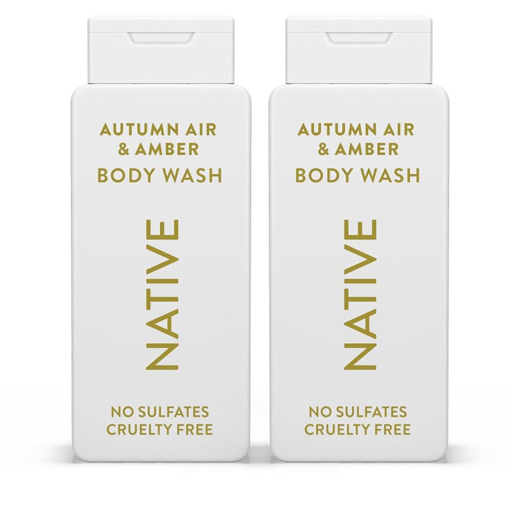 imageNative Body Wash amp Moisturizing Lotion  Pumpkin Spice Latte  Naturally Derived Ingredients ParabenFree DyeFree Personal amp Skin Care  Fall Seasonal Bundle 345 fl oz Total  2 PkAutumn Air
