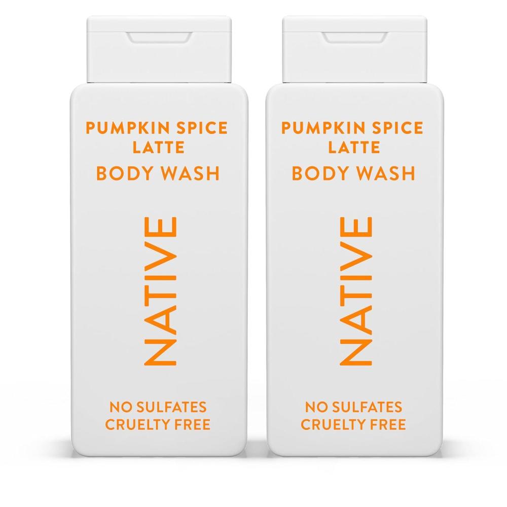 imageNative Body Wash amp Moisturizing Lotion  Pumpkin Spice Latte  Naturally Derived Ingredients ParabenFree DyeFree Personal amp Skin Care  Fall Seasonal Bundle 345 fl oz Total  2 PkPumpkin Spice Latte