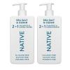 imageNative Sea Salt amp Cedar 2N1 Shampoo amp Conditioner Set 165 fl oz