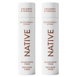 Native Coconut & Vanilla Deodorant Twin Pack 7 oz
