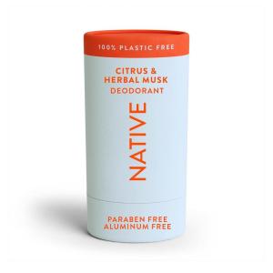 Native Plastic Free Deodorant Contains Naturally Derived Ingredients, 72 Hour Odor Control | Deodorant for Women & Men, Aluminum Free with Baking Soda, Coconut Oil and Shea Butter | Coconut & Vanilla(Citrus & Herbal Musk)
