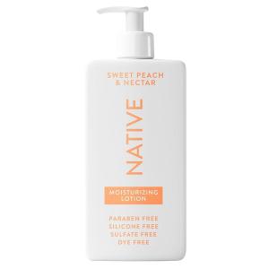 Native Body Lotion with Naturally Derived Ingredients – Autumn Air & Amber – Silicone, Paraben, & Dye Free Leaving Skin Soft and Hydrating | Fall Seasonal Scent Bundle, 16.5 oz – 2 Pk(Sweet Peach & Nectar)