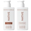 imageNative Desert Grass amp Sandalwood Shampoo and Conditioner Contain Naturally Derived Ingredients  All Hair Types Color amp Treated Fine to Dry Damaged Sulfate amp Dye Free  2PackCoconut  Vanilla